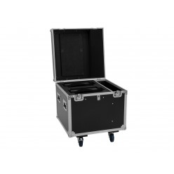 ROADINGER Flightcase PRO 2x IP TMH-W285 with wheels